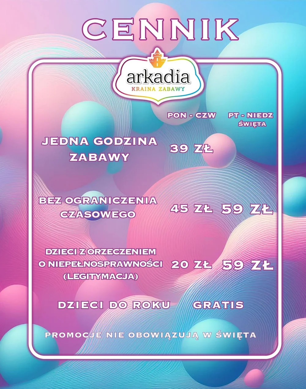 Arkadia Kraina Zabaw
