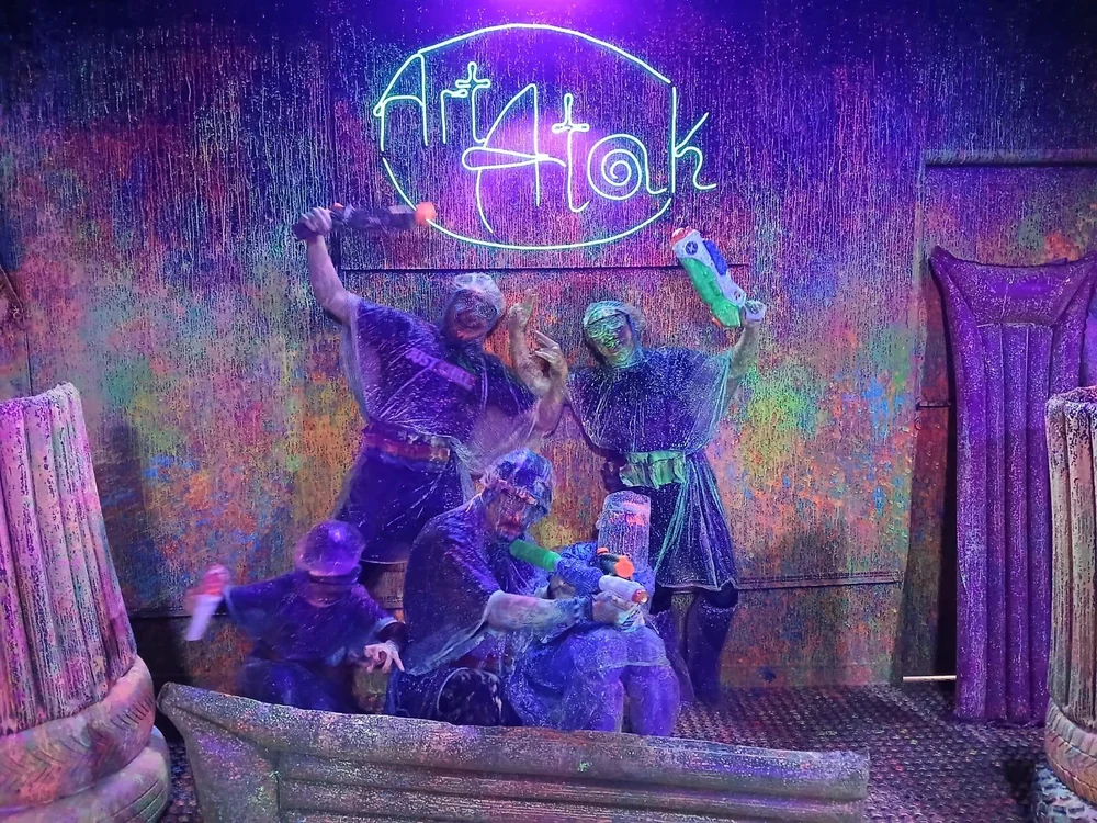 ArtAtak Neonowa Arena - zdjęcie sali zabaw 2